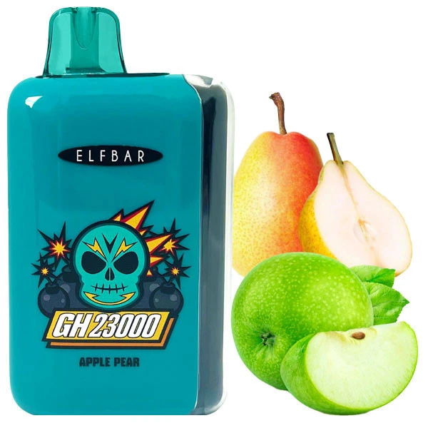 Одноразовая электронная сигарета Elf Bar GH Apple Pear (Яблоко Груша) (23000 затяжек)