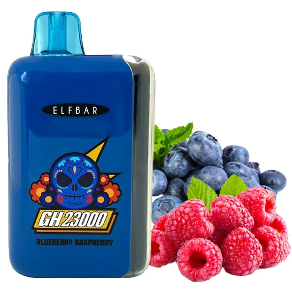 Одноразовая электронная сигарета Elf Bar GH Blueberry Raspberry (Черника Малина) (23000 затяжек)