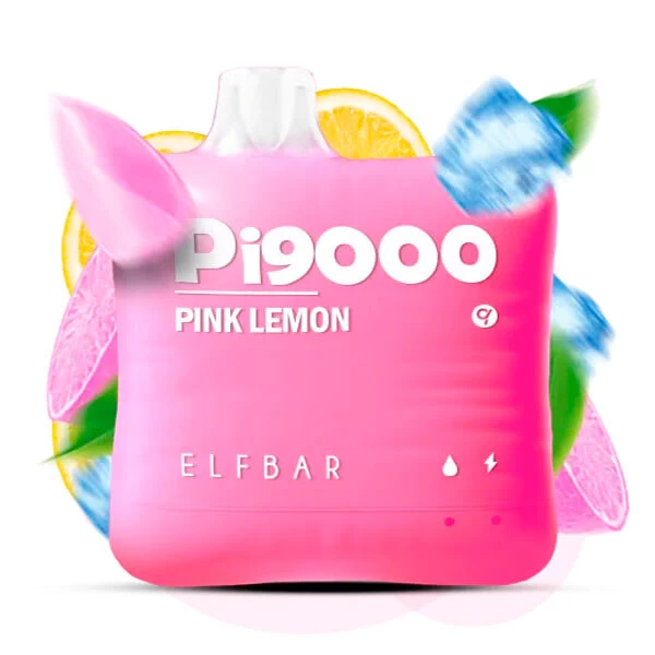 Одноразовая электронная сигарета Elf Bar Pi Pink Lemon (Розовый Лимон) (9000 Затяжек)