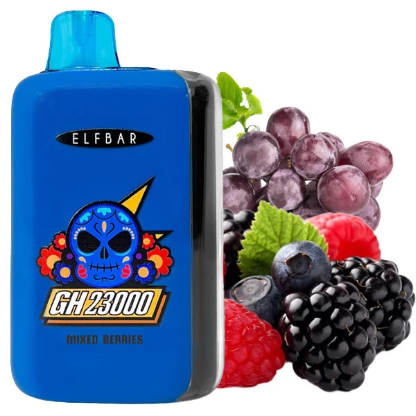 Одноразовая электронная сигарета Elf Bar GH Mixed Berries (Миксд Беррис) (23000 затяжек) (2% Nic)