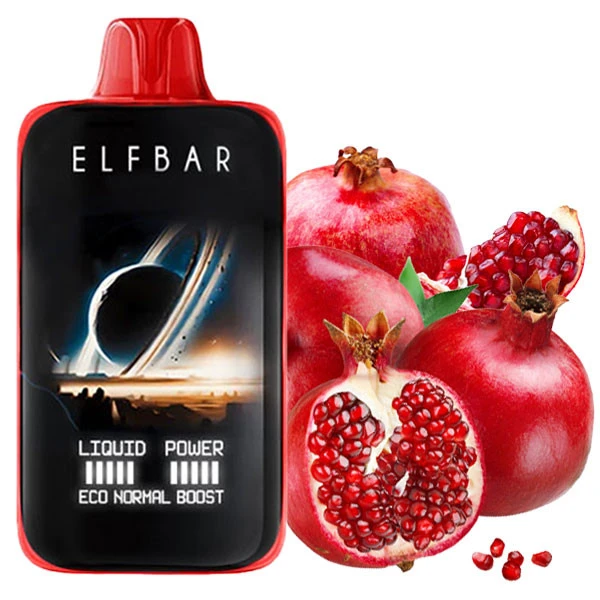 Одноразова електронна сигарета Elf Bar MoonNight Pomegranate Burst (Гранат Бьорст) (40000 Затяжок)