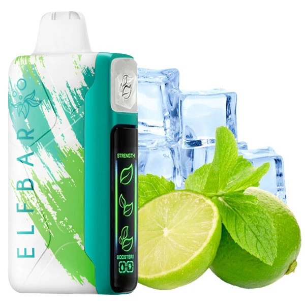 Одноразовая электронная сигарета Elf Bar Nic King Key Lime (Кэй Лайм) (30000 Затяжек)