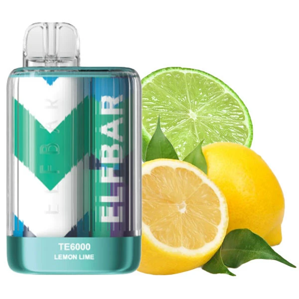 Одноразовая электронная сигарета Elf Bar TE Lemon Lime (Лимон Лайм) (6000 Затяжек)