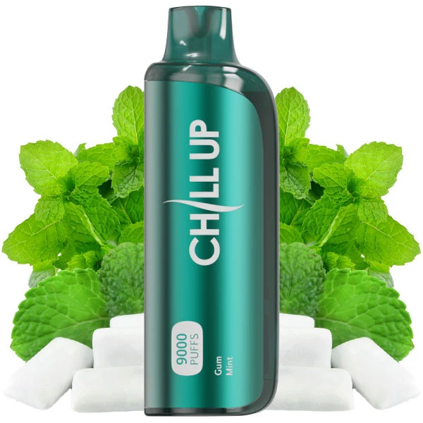 Одноразова електронна сигарета Chill Up Gum Mint (Жуйка М'ята) (9000 Затяжок)