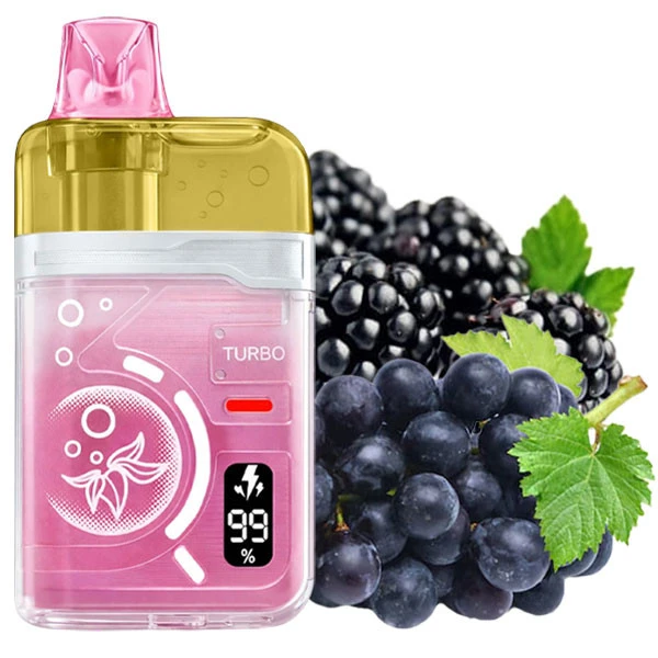 Одноразова електронна сигарета Elf Bar BC Pro Blackberry Grape (Ожина Виноград) (40000 Затяжок)