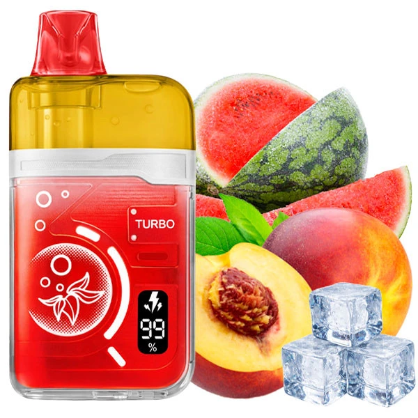 Одноразовая электронная сигарета Elf Bar BC Pro Watermelon Peach Frost (Вотермелон Пич Фрост) (40000 Затяжек)