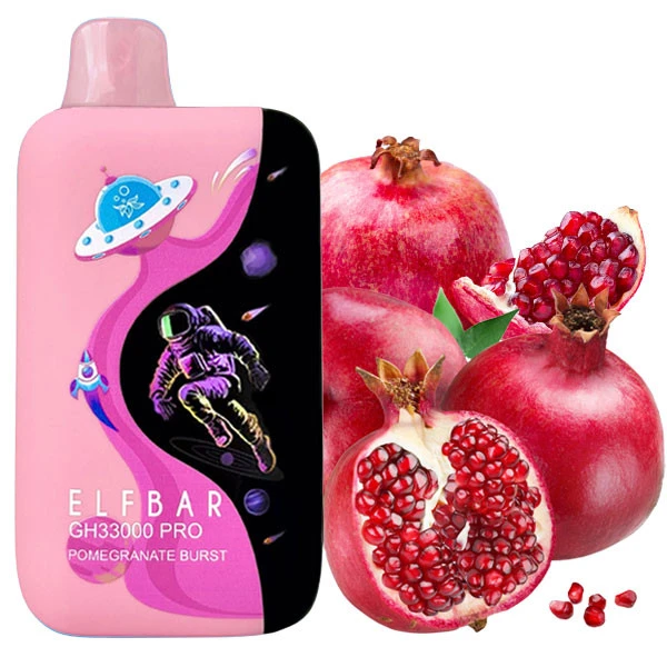 Одноразовая электронная сигарета Elf Bar GH Pro Pomegranate Burst (Гранат Берст) (33000 Затяжек)