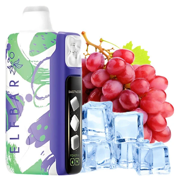 Одноразовая электронная сигарета Elf Bar Sweet King Grape Ice (Виноград Лед) (30000 Затяжек)