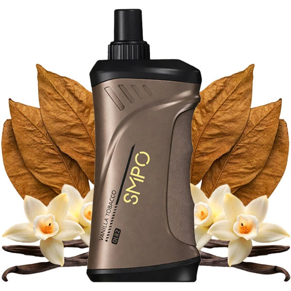 Одноразовая электронная сигарета SMPO DL02 Vanilla Tobacco (Ваниль Табак) (10000 Затяжек)