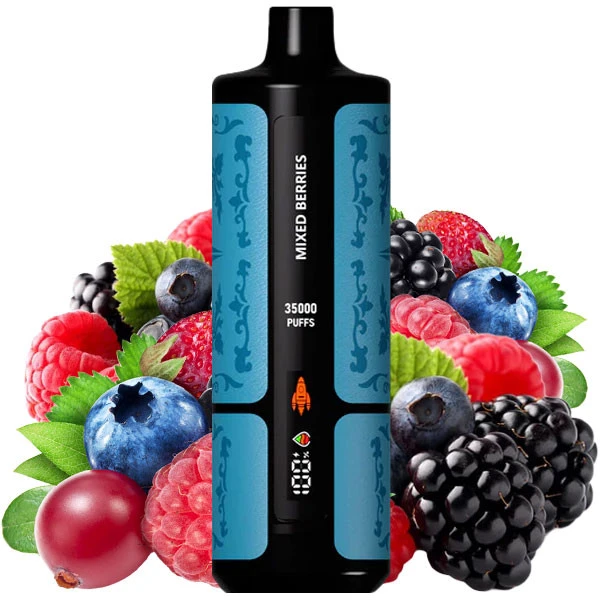 Одноразовая электронная сигарета SMPO TRON Mixed Berries (Миксд Беррис) (35000 Затяжек)