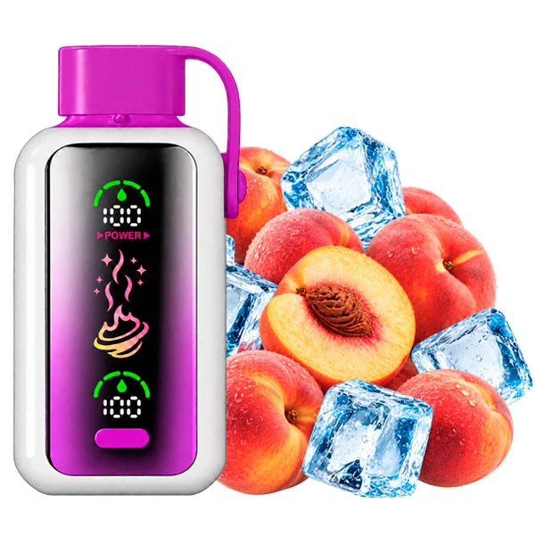 Одноразова електронна сигарета Vozol Star Juicy Peach Ice (Джусі Персик Лід) (20000 Затяжок)