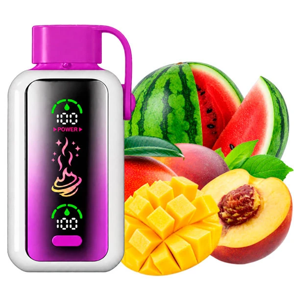 Одноразова електронна сигарета Vozol Star Peach Mango Watermelon (Персик Манго Кавун) (20000 Затяжок)
