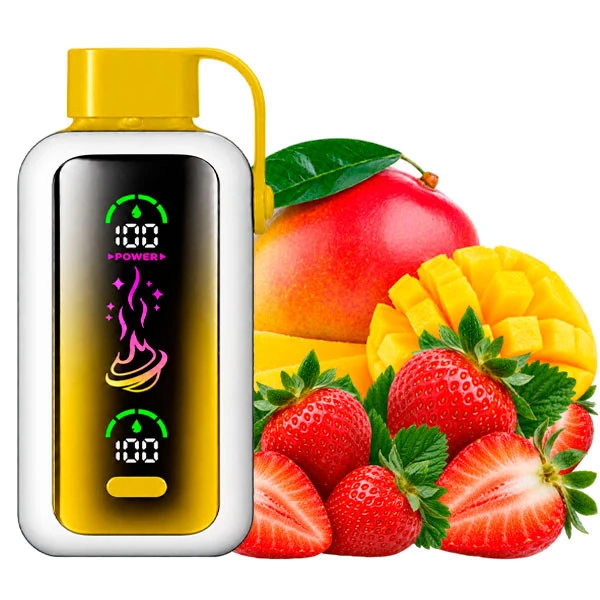 Одноразова електронна сигарета Vozol Star Strawberry Mango (Полуниця Манго) (20000 Затяжок)