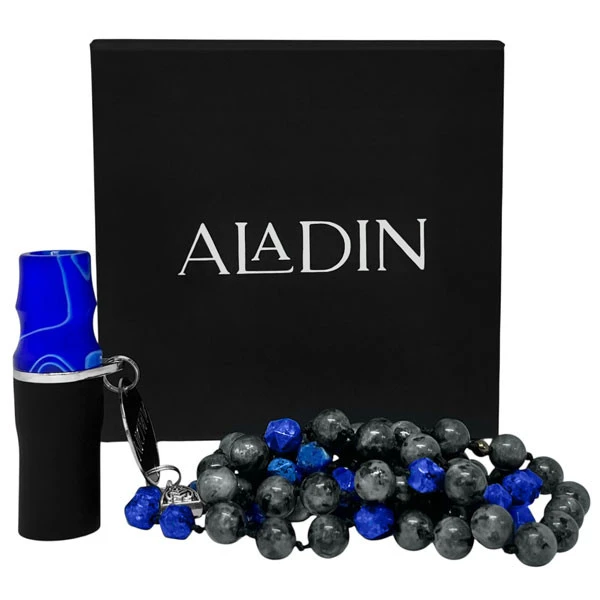 Персональный мундштук в упаковке Aladin Premium 02 (Синий) — фото 2