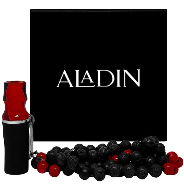 Персональный мундштук в упаковке Aladin Premium (Красный) — фото 2