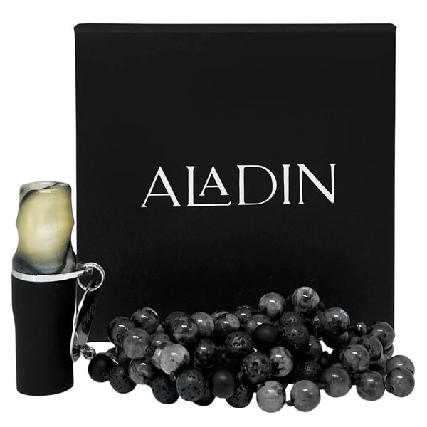 Персональний мундштук в упаковці Aladin Premium (Сірий) — фото 2