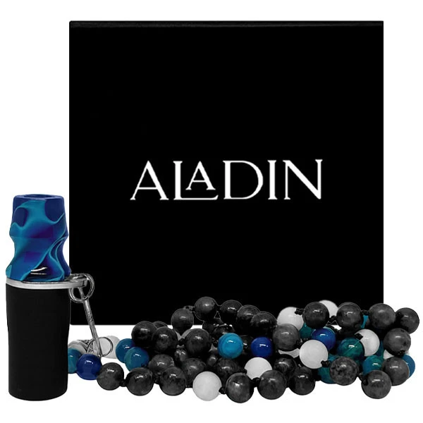 Персональный мундштук в упаковке Aladin Premium (Синий) — фото 2