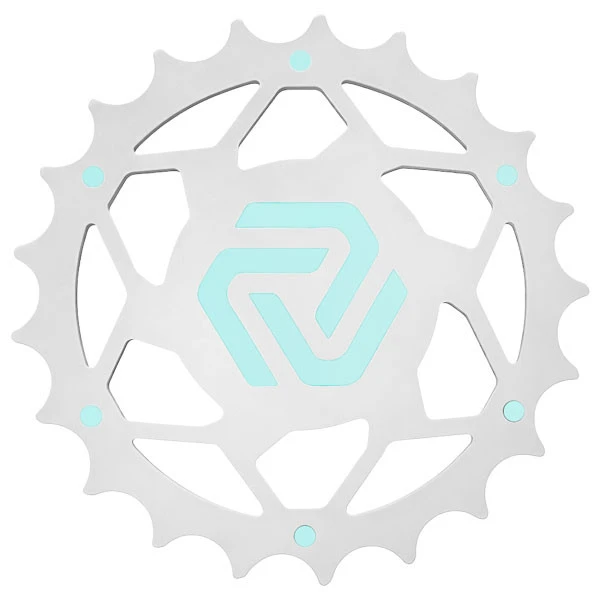 Подставка под колбу силиконовая Amotion Pedal RX Pearl (Серый с голубым)