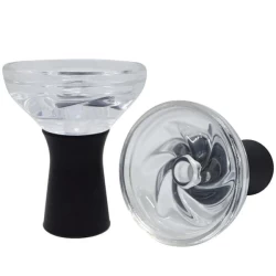 Чашка силіконова під калауд Samsaris Vitria Silicon Glass (Чорний)