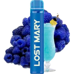 Одноразовая электронная сигарета Elf Bar CM Lost Mary Blue Razz Lemonade (Блу Разз Лимонад) (1500 Затяжек)