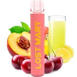 Одноразовая электронная сигарета Elf Bar CM Lost Mary Cherry Peach Lemonade (Вишня Персик Лимонад) (1500 Затяжек)