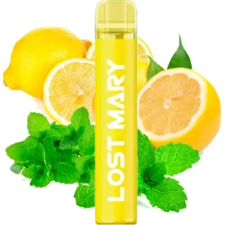 Одноразовая электронная сигарета Elf Bar CM Lost Mary Lemon Mint (Лимон Мята) (1500 Затяжек)