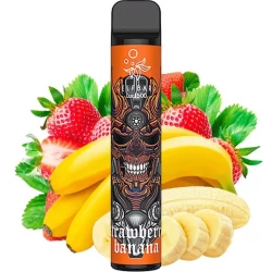Одноразовая электронная сигарета Elf Bar Lux Strawberry Banana (Клубника Банан) (1500 Затяжек)