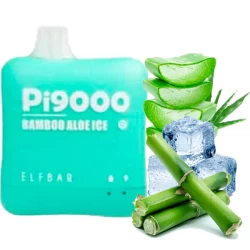 Одноразовая электронная сигарета Elf Bar Pi Bamboo Aloe Ice (Бамбук Алоэ Лед) (9000 Затяжек)