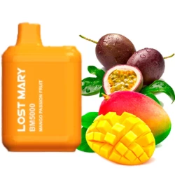 Одноразовая электронная сигарета Lost Mary BM Mango Passion Fruit (Манго Маракуйя) (5000 Затяжек)