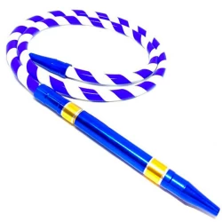 Шланг силиконовый Candy Set Zebra (Синий с золотым)