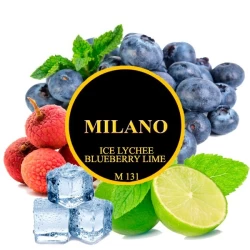 Табак Milano Ice Lychee Blueberry Lime M131 (Лед Личи Черника Лайм) 50 гр