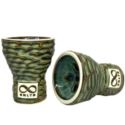 Чашка глиняная UNLTD Turkish Green Amazonite (Зеленый с золотым)