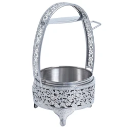 Кошик для вугілля Yahya Deep Small (Сріблястий)