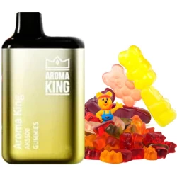 Одноразовая электронная сигарета Aroma King Gummies (Мишки) (5500 Затяжек)