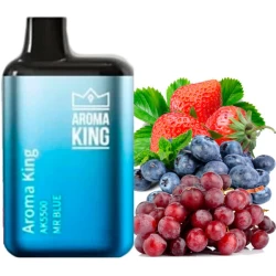 Одноразовая электронная сигарета Aroma King Mr Blue (Мр Блу) (5500 Затяжек)
