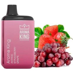 Одноразовая электронная сигарета Aroma King Strawberry Grape (Клубника Виноград) (5500 Затяжек)