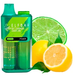 Одноразовая электронная сигарета Elf Bar BC Lemon Lime (Лимон Лайм) (20000 Затяжек)