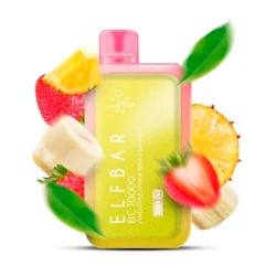 Одноразовая электронная сигарета Elf Bar BC Pineapple Strawberry Banana (Ананас Клубника Банан) (10000 Затяжек)