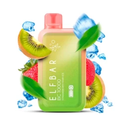 Одноразовая электронная сигарета Elf Bar BC Strawberry Kiwi Ice (Клубника Киви Лед) (10000 Затяжек)