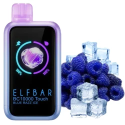 Одноразовая электронная сигарета Elf Bar BC Touch Blue Raz Ice (Блу Разз Лед) (10000 Затяжек)
