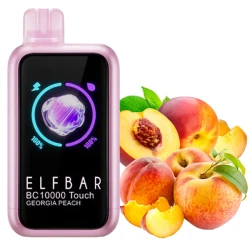 Одноразовая электронная сигарета Elf Bar BC Touch Georgia Peach (Джорджия Пич) (10000 Затяжек)