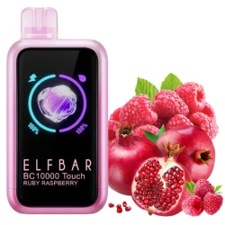 Одноразовая электронная сигарета Elf Bar BC Touch Ruby Raspberry (Раби Малина) (10000 Затяжек)