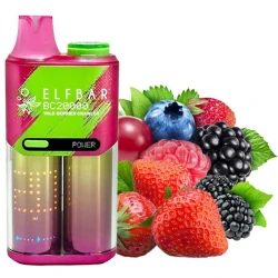 Одноразовая электронная сигарета Elf Bar BC Wild Berries Crawler (Дикие Ягоды Кравлер) (20000 Затяжек)