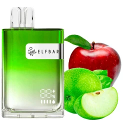 Одноразовая электронная сигарета Elf Bar CR Double Apple (Двойное Яблоко) (8000 Затяжек)