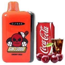 Одноразовая электронная сигарета Elf Bar GH Cherry Cola (Вишня Кола) (23000 затяжек)
