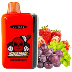 Одноразовая электронная сигарета Elf Bar GH Strawberry Grape (Клубника Виноград) (23000 затяжек)
