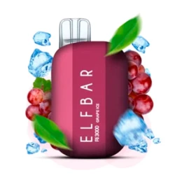 Одноразовая электронная сигарета Elf Bar Ri Grape Ice (Виноград Лед) (3000 Затяжек)