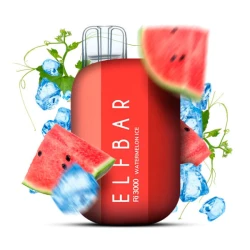 Одноразовая электронная сигарета Elf Bar Ri Watermelon Ice (Арбуз Лед) (3000 Затяжек)