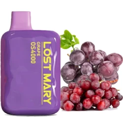 Одноразовая электронная сигарета Lost Mary OS Grape (Виноград) (4000 Затяжек)