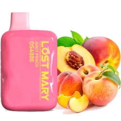 Одноразовая электронная сигарета Lost Mary OS Juicy Peach (Джуси Персик) (4000 Затяжек)